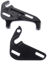 Victoria Ausfallende Aluminium schwarz