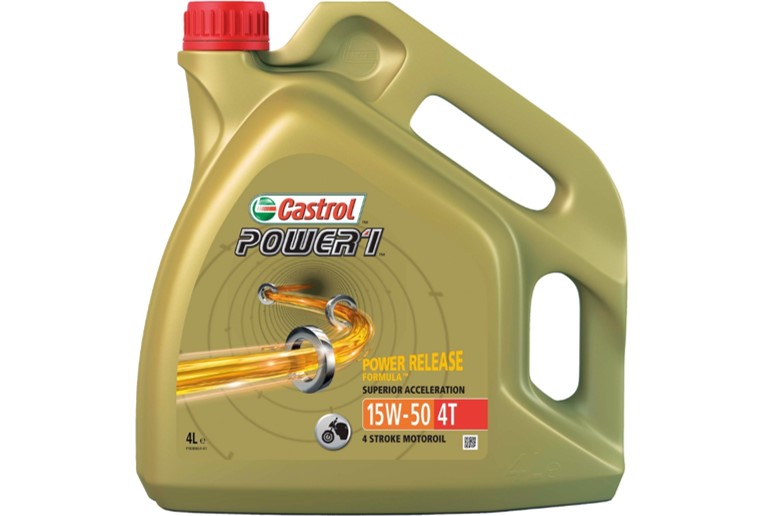 Castrol Motoröl 4 l Kanister, Motoröl "Power1 4T" 15W-50, 4-Takt