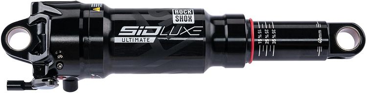 RockShox Federbein SIDLuxe Ultimate 3P 190 mm schwarz x 40, SoloAir, Body Standard