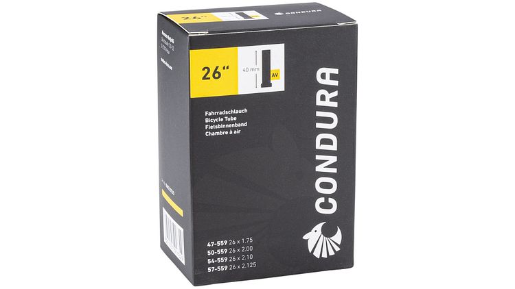 Condura Schlauch 26 Zoll AV 40 mm schwarz