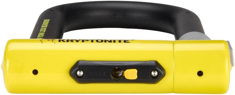 KRYPTONITE Bügelschloss New York Diamond Standard schwarz/gelb