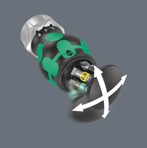 Wera Bitsatz Magazin RA2 - Kraftform Kompakt Stubby