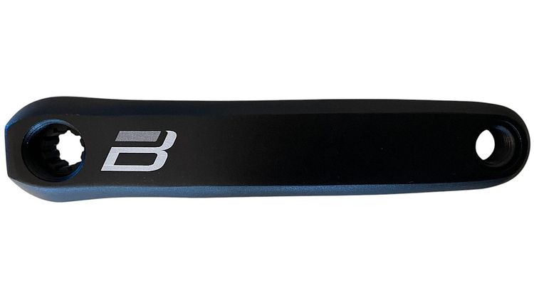 Stronglight Magan 3 B Kurbelsatz 170 mm schwarz schwarz (Sonderposten, lose), Aufdruck "