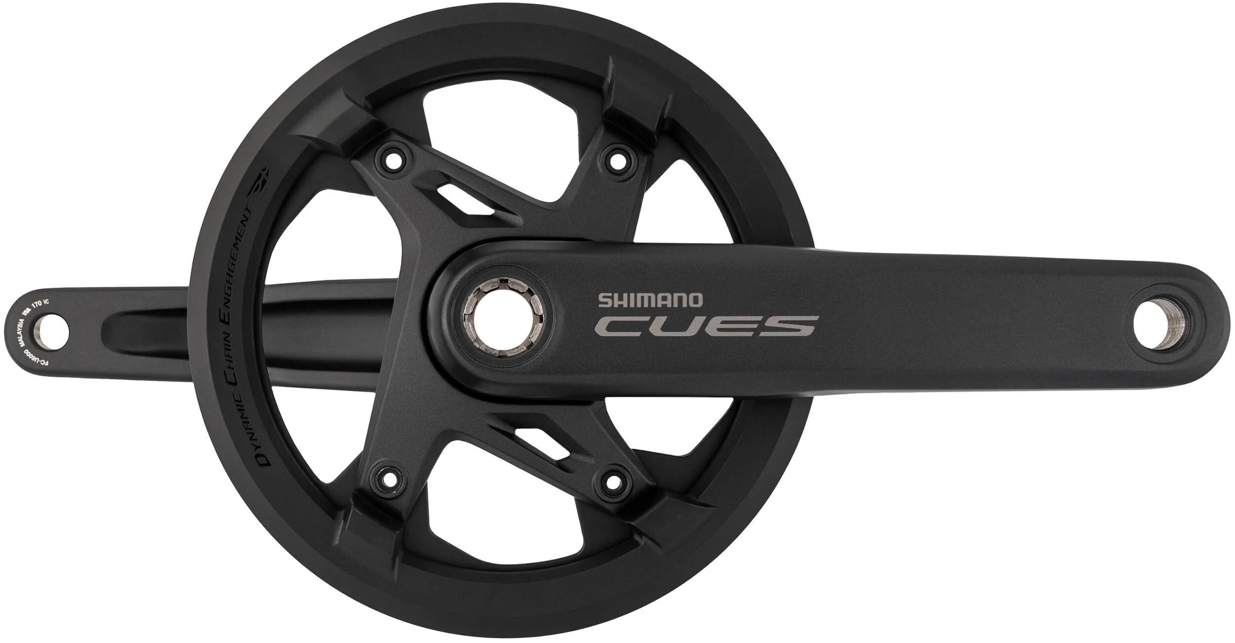 Shimano Kettenradgarnitur CUES FC-U6000-1 40 Zähne schwarz
