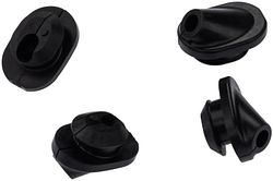 Shimano Gummidichtung Di2 Stromkabel 6 mm schwarz