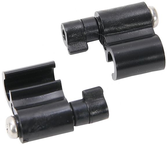 Shimano Bremsleitungshalter Paar schwarz