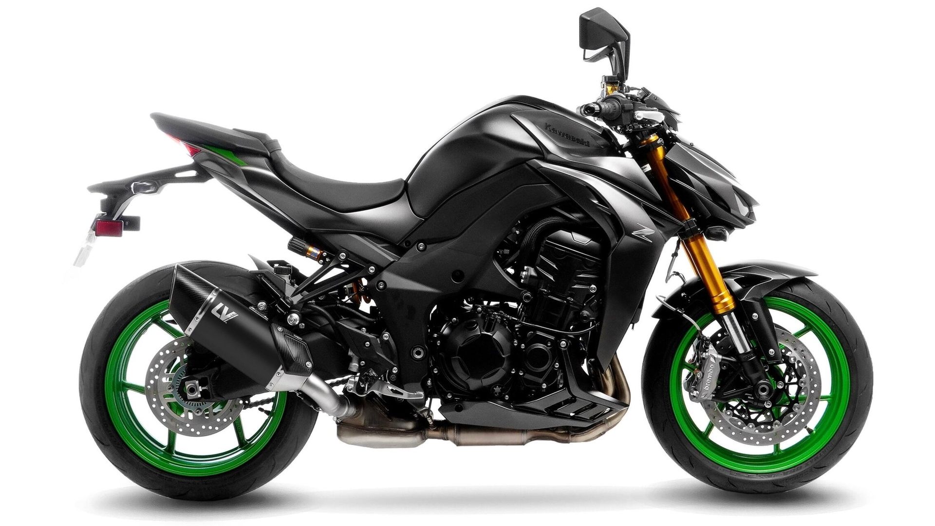 LeoVince Schalldämpfer SBK LV-14 R Black Edition Slip-On mit Zulassung