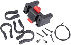 KLICKfix Lenkeradapter schwarz,rot