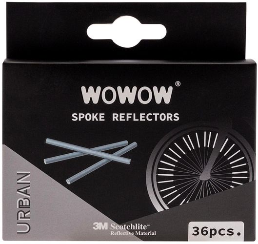 Wowow Speichenreflektor silber 36 Stück