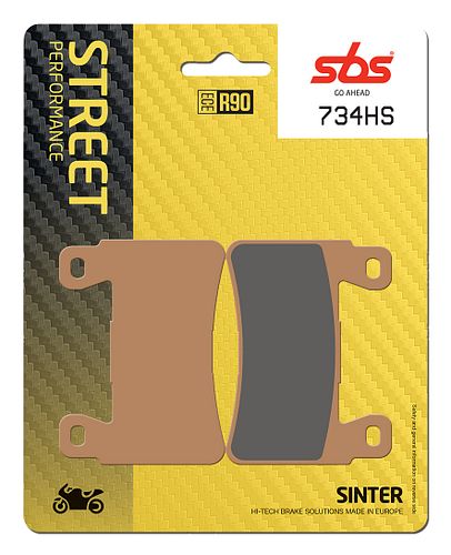 SBS Bremsbelag 734HS Street Sinter