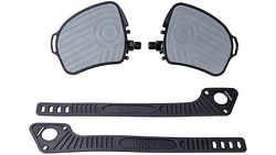 Pfautec Pedal für Heimtrainer 9/16 Zoll schwarz/grau