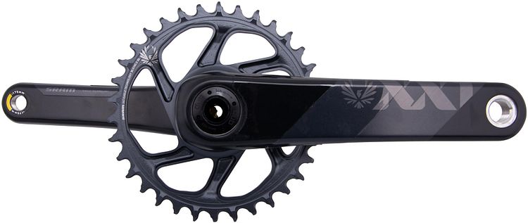 SRAM Kettenradgarnitur XX1 Eagle 34 Zähne 175 mm grau Kettenlinie 49