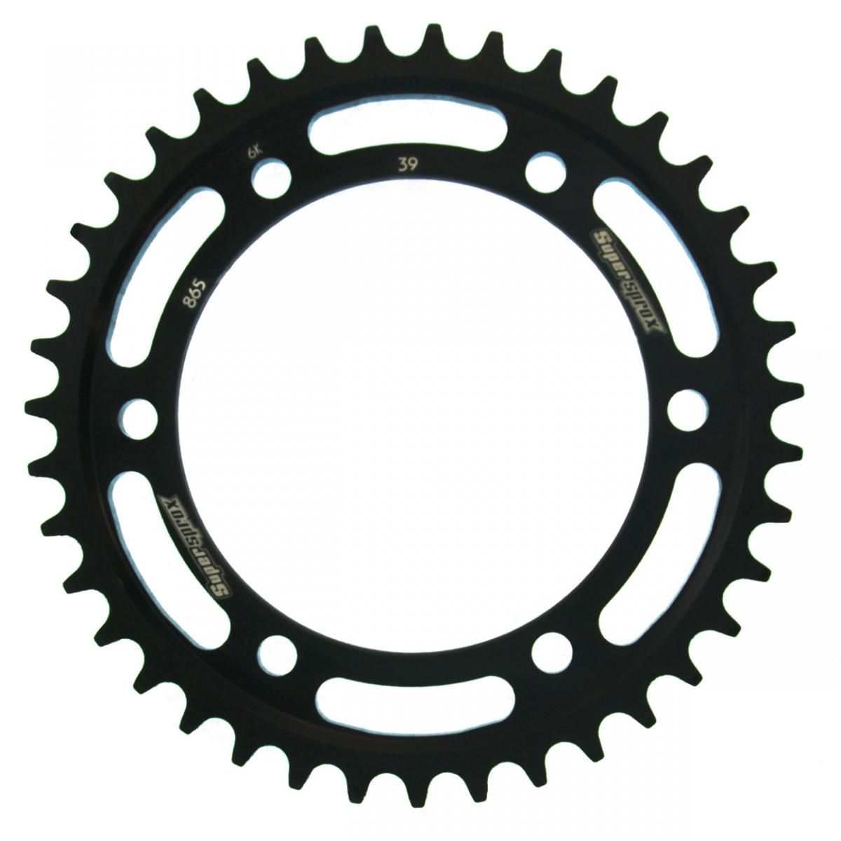 Supersprox Stahl-Kettenrad 530 39Z (Schwarz)