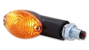 Vorschaubild HIGHSIDER smart Cateye Glühlampen Mini-Blinker Gehäuse Schwarz / Linse Orange (Paar), Vorn & Hinten