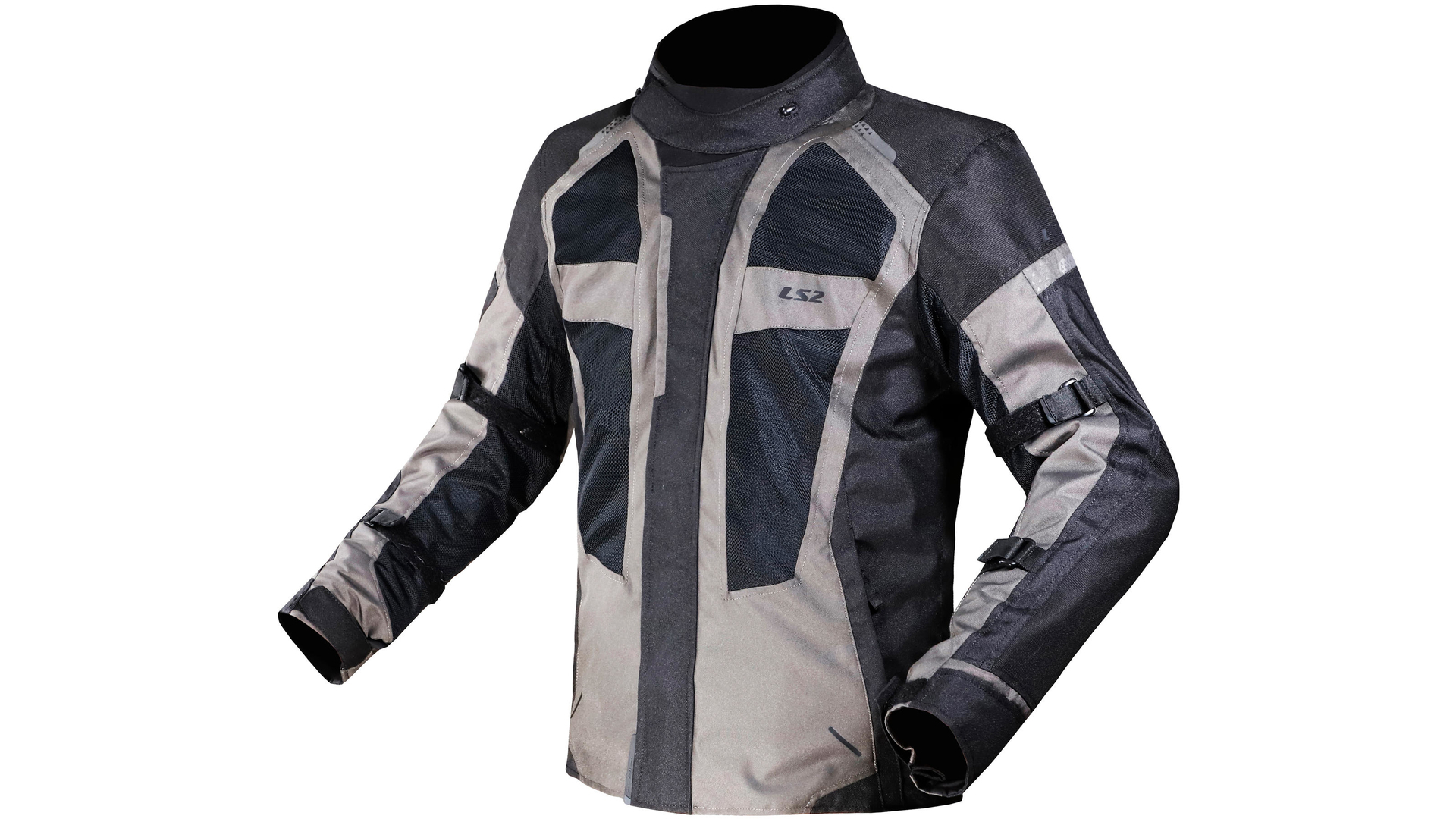 LS2 Scout Jacke Schwarz / Grau Damen Gr.3xl