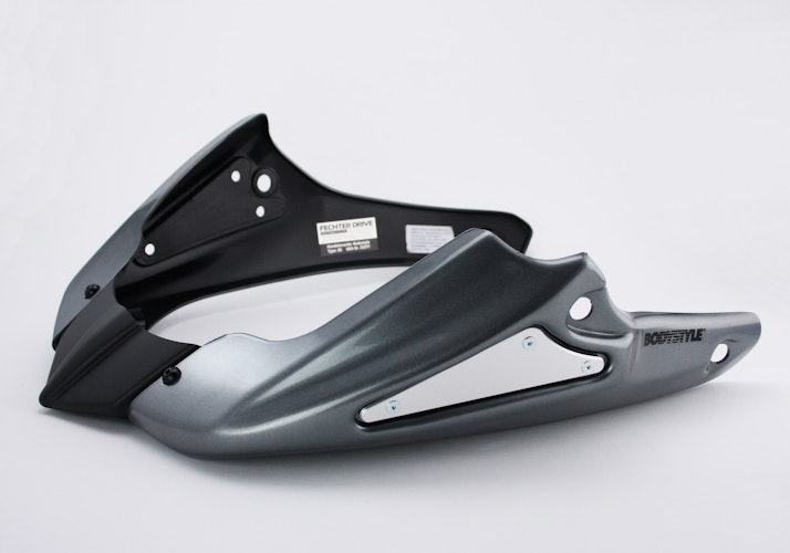 BODYSTYLE Sportsline Bugspoiler ABS Kunststoff silber für HONDA CB1000R 