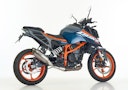 Vorschaubild Shark Performance SLIP-ON Titan silber SRC 4 für HUSQVARNA Svartpilen 401,Vitpilen 401,KTM 390 Duke EURO5+  