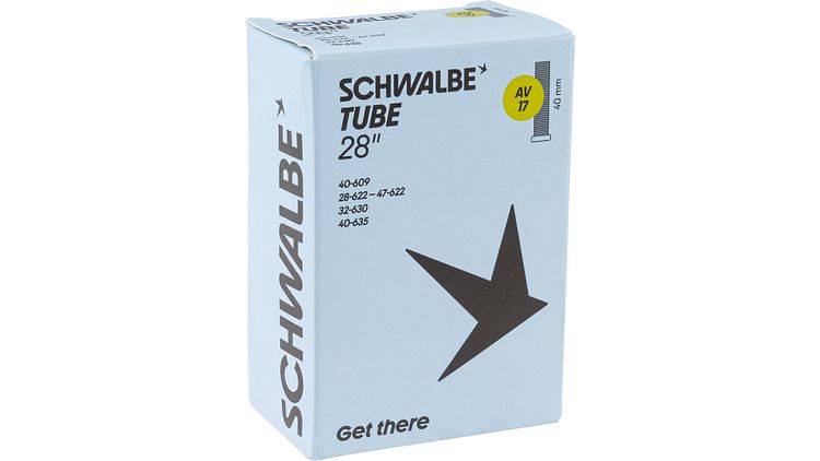 Schwalbe Schlauch Nr. 17 28 Zoll Schraderventil (AV), 40 mm