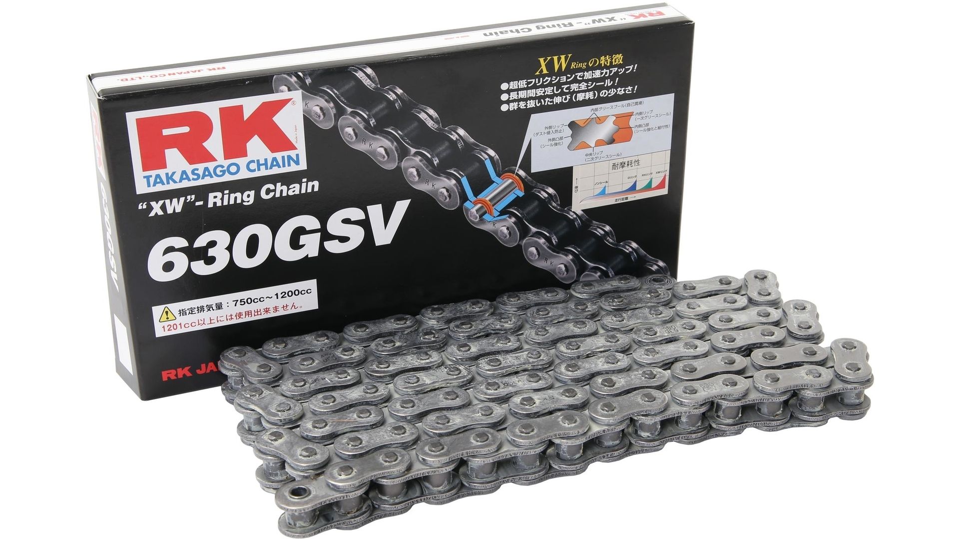 RK Kette 630GSV 102 Glieder