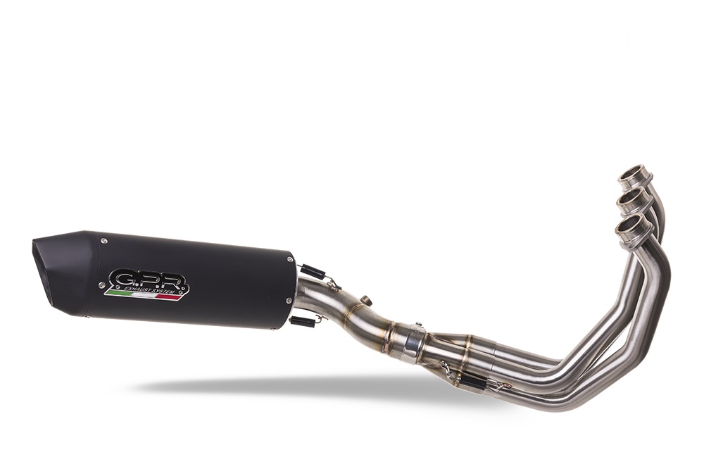 GPR Komplettauspuffanlage Yamaha Xsr 900 2022/2024 e5 FURORE NERO FS