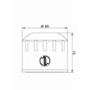 Vorschaubild MIW Ölfilter BO14003 Filterpatrone 86 mm (OEM-Qualität)