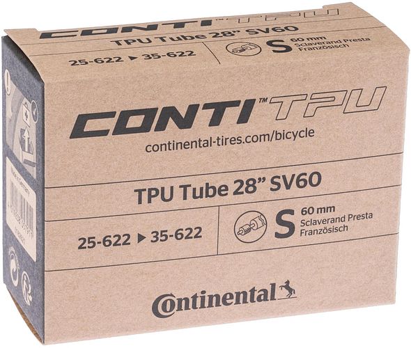 Continental Schlauch TPU 28 Zoll transparent 60 mm