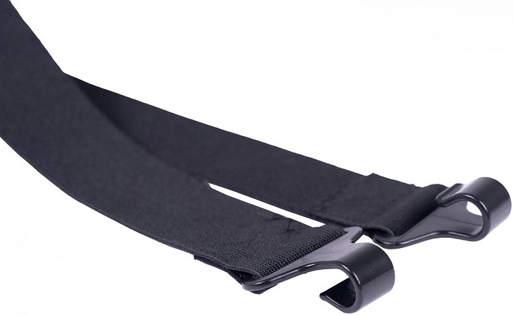 AtranVelo Flat Bungy Cord Sicherungsgurt schwarz