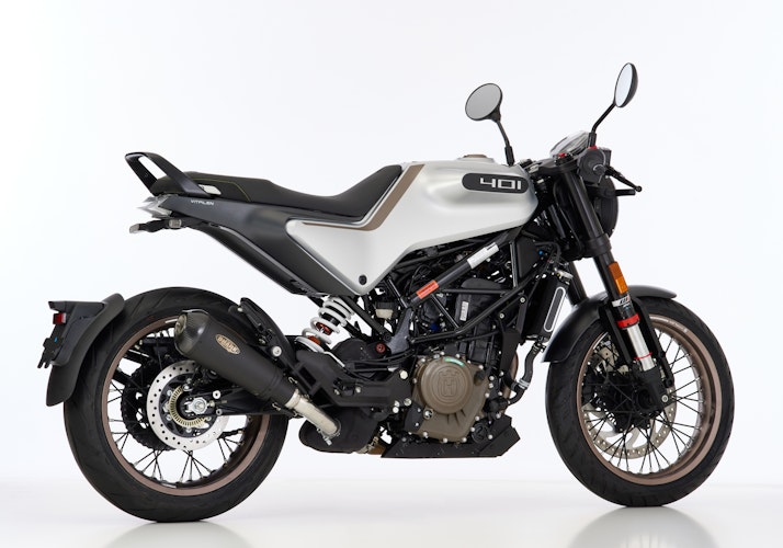 SHARK DSX 7 Slip on Ersatzdämpfer e24 00041G für HUSQVARNA Svartpilen 401