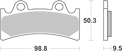 SBS Bremsbelag 683RST Road Racing Sinter