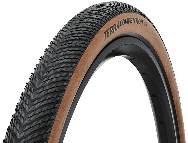 Continental Terra Competition Reifen 28 × 1,55" schwarz,transparent