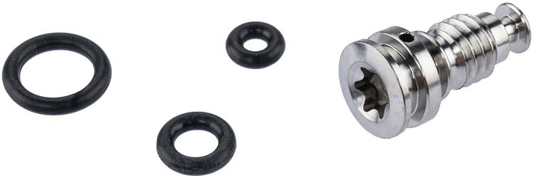 SRAM Bremssattel Code Silber Stealth 4-Kolben braun