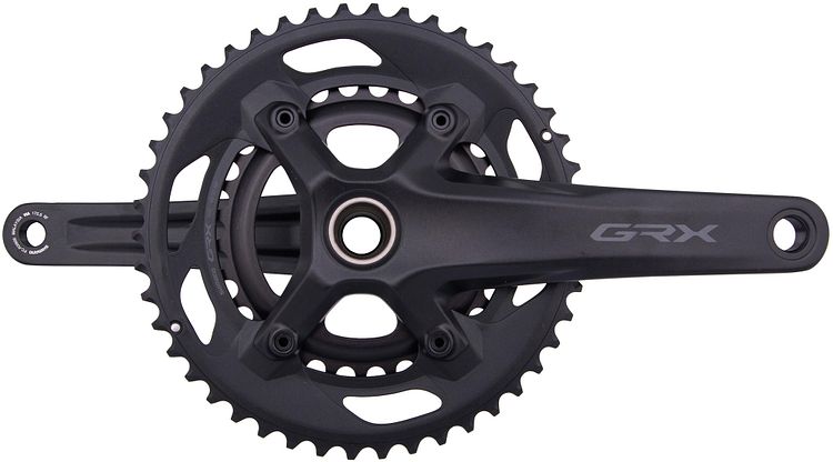 Shimano Kettenradgarnitur GRX FC-RX600 46-30 Zähne 172,5 mm schwarz