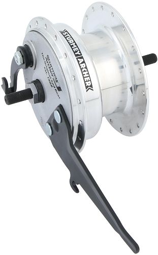 Sturmey Archer Nabendynamo XL-FDD 3,0 silber