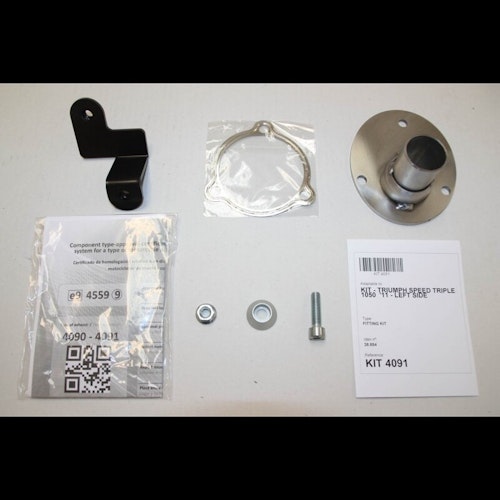 IXIL Hexoval Xtrem Schalldämpfer Triumph Speed Triple