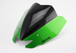 BODYSTYLE Sportsline Scheinwerferverkleidung ABS Kunststoff schwarz/grün für KAWASAKI Z1000 