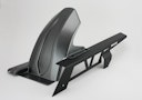 Vorschaubild BODYSTYLE Sportsline Hinterradabdeckung mit Alu-Kettenschutz ABS Kunststoff grau-matt für HONDA CB750 Hornet 