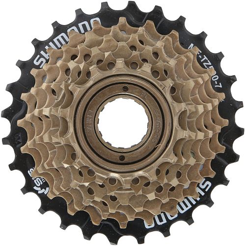 Shimano Schraubzahnkranz TZ500 7-fach braun