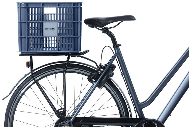 Basil Korb Crate L blau