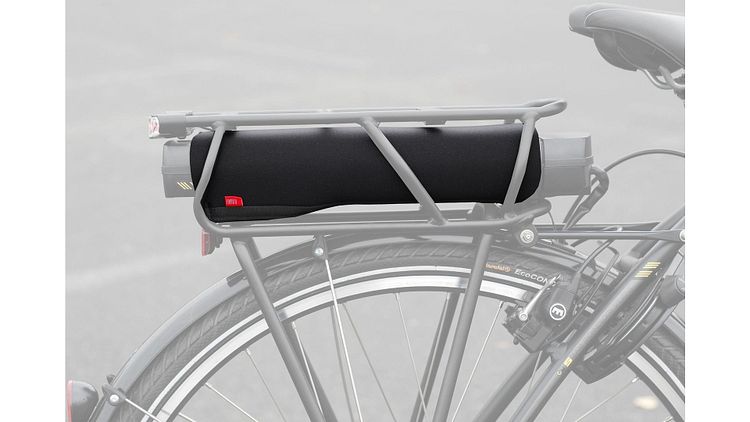 Fahrer Akkuschutz "Universal - Gepäckträger" "Universal - Gepäckträger" schwarz