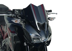 BODYSTYLE Sportsline Scheinwerferverkleidung ABS Kunststoff grau/grün für KAWASAKI Z900 