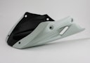 Vorschaubild BODYSTYLE Sportsline Bugspoiler ABS Kunststoff weiß für KAWASAKI Z650 