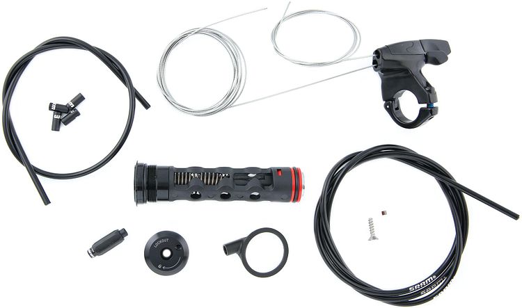 RockShox Fernbedienungsumrüstkit schwarz für Paragon Gold, Motion Control RL, mit