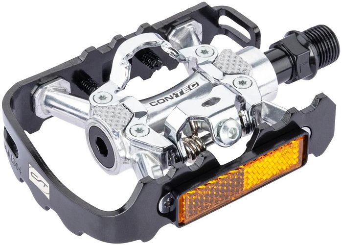 CONTEC Systempedal Sprint schwarz/silber