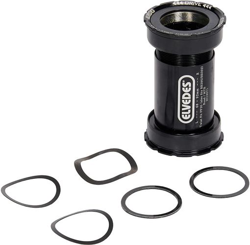 Elvedes Innenlager Twist Fit 46 mm schwarz 86-92 Gehäusebreite, 30 BB386 392