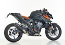 Vorschaubild SHARK SLIP-ON Edelstahl beschichtet/Carbon schwarz-matt DSX-7 für KTM 990 Duke EURO5+  