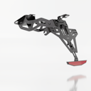 Vorschaubild HIGHSIDER pro Kennzeichenhalter Akron-RS Aprilia