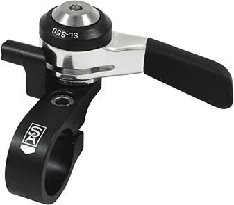 Sturmey Archer Lenkerschalter 5-Gang schwarz/silber