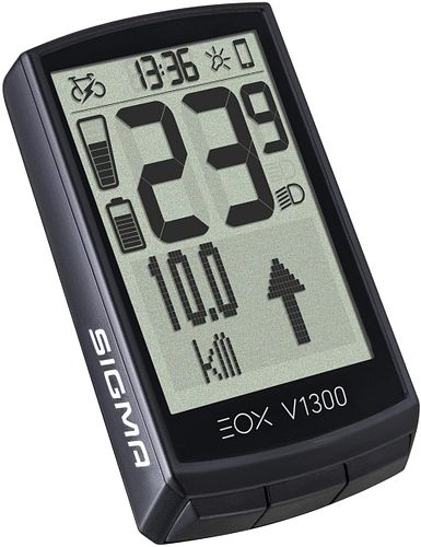 Sigma Sport Fahrradcomputer EOX VIEW 1300 schwarz