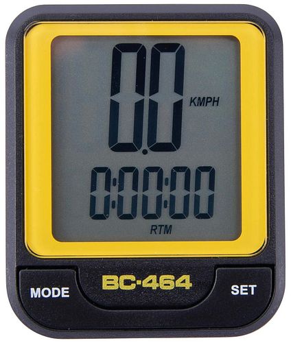 CONTEC Fahrradcomputer CBC-464 neoyellow/schwarz