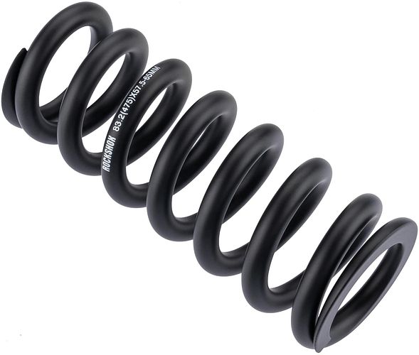 RockShox Feder 475 lb 151 mm schwarz